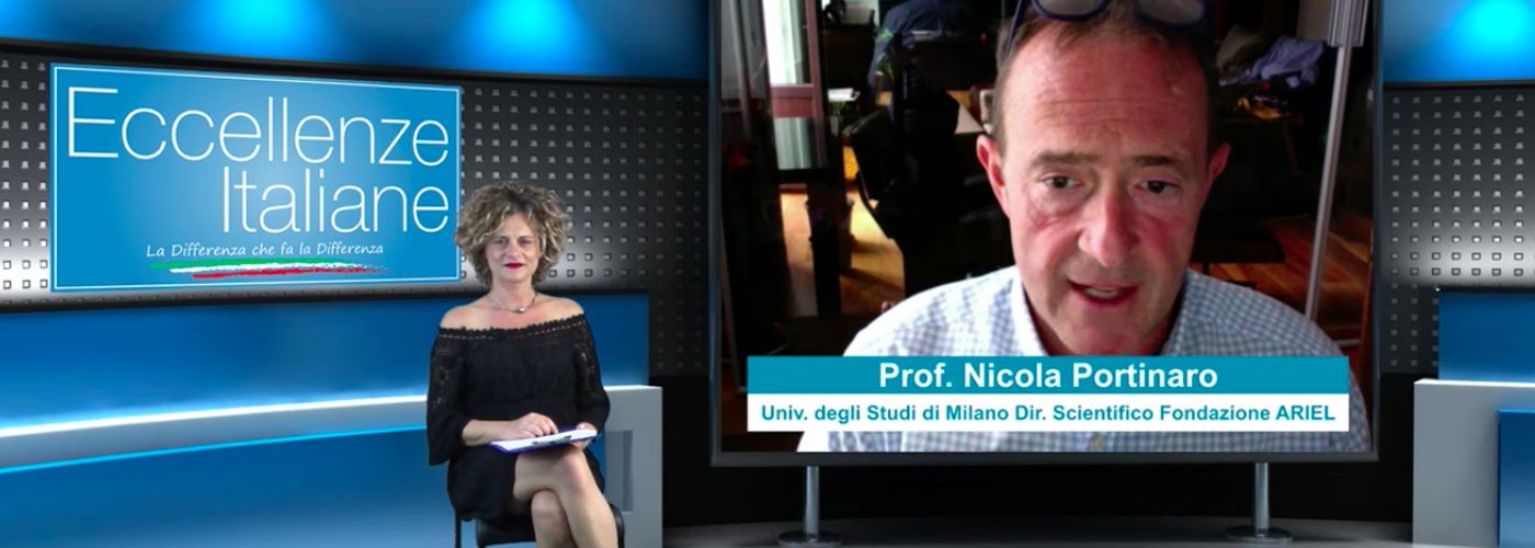 Il prof. Nicola Portinaro e Fondazione Ariel ospiti della trasmissione