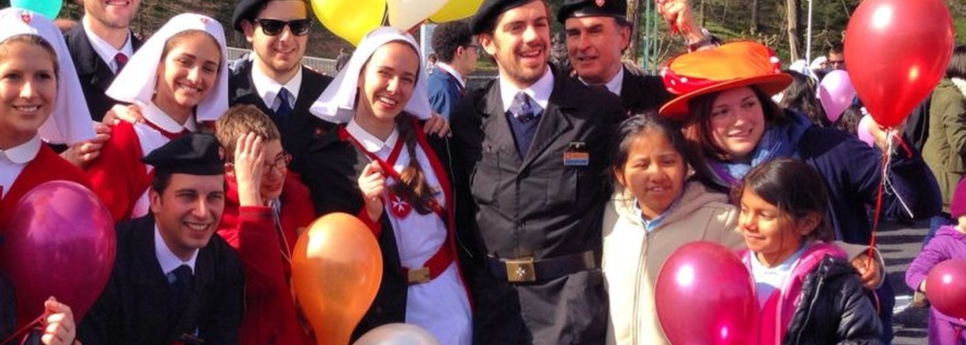 A Lourdes con il Treno del Sorriso 2015