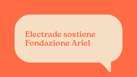 immagine electrade sostiene fondazione ariel