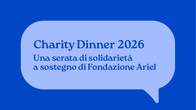 copertina news charity dinner 2026 fondazione ariel